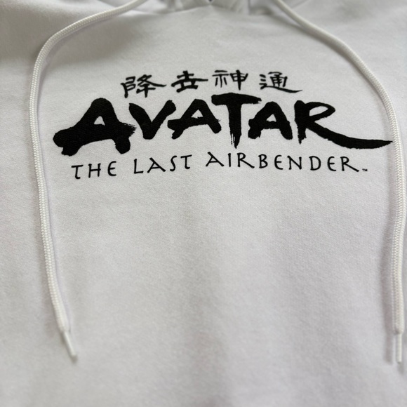 Avatar The Last Airbender White Graphic Hoodie - Men’s Small - Picture 4 of 6